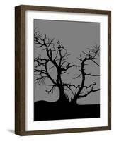 Spooky Tree-Joanne Paynter Design-Framed Giclee Print