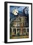 Spooky Yellow House-Debbi Wetzel-Framed Giclee Print