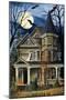 Spooky Yellow House-Debbi Wetzel-Mounted Giclee Print