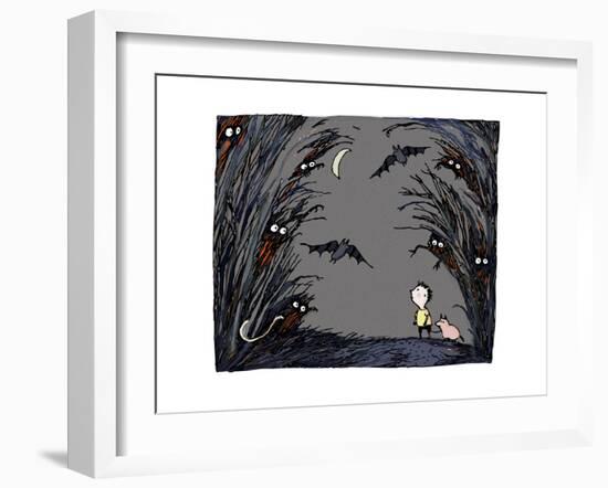 Spooky-Carla Martell-Framed Giclee Print