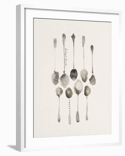 Spoon Ensemble-Bridget Davies-Framed Giclee Print