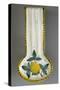 Spoon Rest Decorated with Lemon, Ceramic, Di Liberto Manufacture, Caltagirone, Sicily, Italy-null-Stretched Canvas