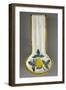 Spoon Rest Decorated with Lemon, Ceramic, Di Liberto Manufacture, Caltagirone, Sicily, Italy-null-Framed Giclee Print