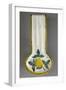 Spoon Rest Decorated with Lemon, Ceramic, Di Liberto Manufacture, Caltagirone, Sicily, Italy-null-Framed Giclee Print
