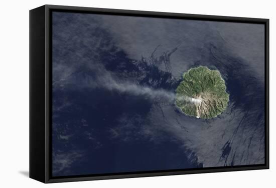 Sporadic Eruptions from Paluweh Volcano-null-Framed Stretched Canvas