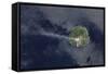 Sporadic Eruptions from Paluweh Volcano-null-Framed Stretched Canvas