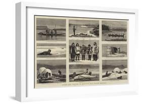 Sport and Travel in Hudson's Bay, North America-Joseph Nash-Framed Giclee Print