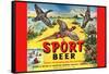 Sport Beer-null-Framed Stretched Canvas