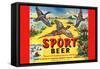 Sport Beer-null-Framed Stretched Canvas
