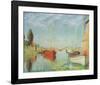 Sport Boats-Claude Monet-Framed Art Print