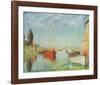 Sport Boats-Claude Monet-Framed Art Print