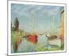 Sport Boats-Claude Monet-Mounted Art Print