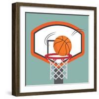 Sport Design. Illuistration-Diana Johanna Velasquez-Framed Art Print