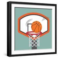 Sport Design. Illuistration-Diana Johanna Velasquez-Framed Art Print