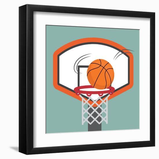 Sport Design. Illuistration-Diana Johanna Velasquez-Framed Art Print