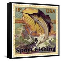 Sport Fishing-Kate Ward Thacker-Framed Stretched Canvas