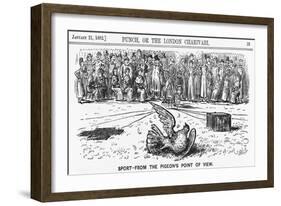 Sport from the Pigeon's Point of View, 1882-Priestman Atkinson-Framed Giclee Print