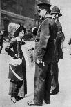 A Suffragette Confronting Two Policemen, 1913-Sport & General-Giclee Print