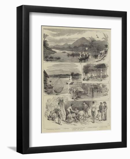 Sport in Siam-null-Framed Giclee Print