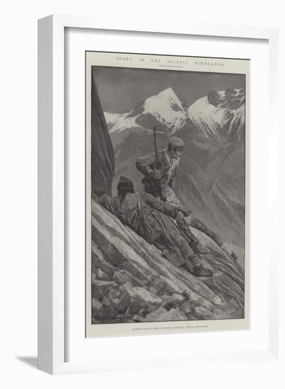 Sport in the Asiatic Highlands-Richard Caton Woodville II-Framed Giclee Print