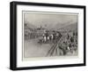 Sport in the Austrian Tyrol, a Peasants' Race at Meran-null-Framed Giclee Print