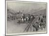 Sport in the Austrian Tyrol, a Peasants' Race at Meran-null-Mounted Giclee Print