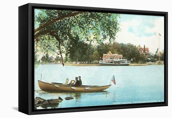 Sport Island, Thousand Islands, New York-null-Framed Stretched Canvas