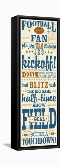 Sport Lover I Brown-Pela Design-Framed Stretched Canvas