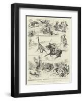 Sport on the Upper Reaches of the River Niger-null-Framed Giclee Print