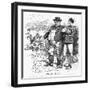 Sport, Rugby, Cartoon-null-Framed Art Print
