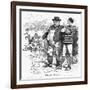 Sport, Rugby, Cartoon-null-Framed Art Print