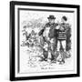 Sport, Rugby, Cartoon-null-Framed Art Print