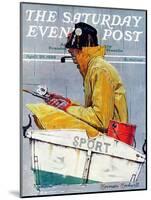 "Sport" Saturday Evening Post Cover, April 29,1939-Norman Rockwell-Mounted Premium Giclee Print