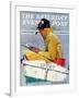 "Sport" Saturday Evening Post Cover, April 29,1939-Norman Rockwell-Framed Giclee Print