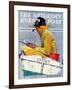 "Sport" Saturday Evening Post Cover, April 29,1939-Norman Rockwell-Framed Giclee Print