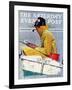 "Sport" Saturday Evening Post Cover, April 29,1939-Norman Rockwell-Framed Giclee Print