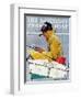 "Sport" Saturday Evening Post Cover, April 29,1939-Norman Rockwell-Framed Giclee Print