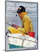 "Sport" Saturday Evening Post Cover, April 29,1939-Norman Rockwell-Mounted Giclee Print