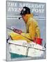 "Sport" Saturday Evening Post Cover, April 29,1939-Norman Rockwell-Mounted Giclee Print