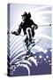 Sport Set: Downhill Skiing-UltraPop-Stretched Canvas