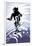 Sport Set: Downhill Skiing-UltraPop-Framed Art Print