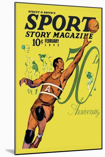 Sport Story Magazine: 50th Anniversary-null-Mounted Art Print