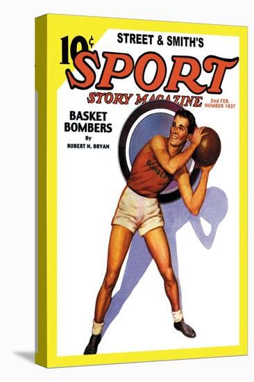 Sport Story Magazine: Basket Bombers-null-Stretched Canvas