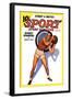 Sport Story Magazine: Basket Bombers-null-Framed Art Print