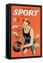 Sport Story Magazine: Stiff Competition-null-Framed Stretched Canvas