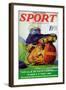 Sport Story Magazine-null-Framed Art Print