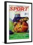 Sport Story Magazine-null-Framed Art Print