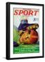 Sport Story Magazine-null-Framed Art Print