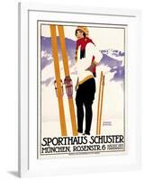 Sporthaus Schuster Munich-The Vintage Collection-Framed Giclee Print