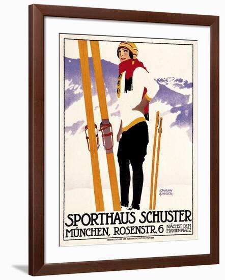 Sporthaus Schuster Munich-The Vintage Collection-Framed Giclee Print